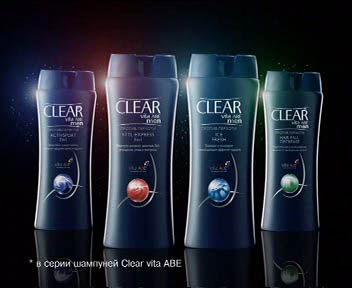Мужской шампунь Clear Vita ABE Men Мужской шампунь Clear Vita ABE Men
