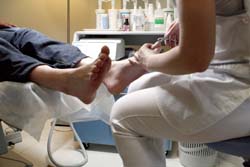 мужской педикюр