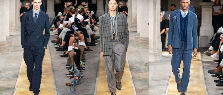 Модные цвета мужских костюмов 2020