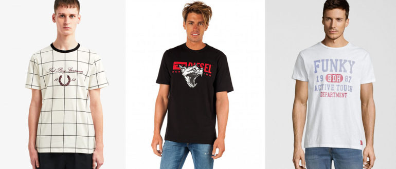 модный цвет мужской футболки 2020